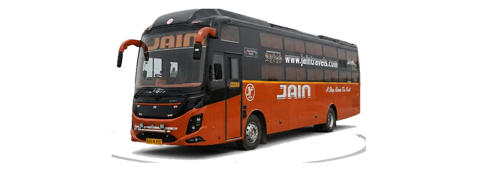 JAINAM coach — Front 3/4 Left view